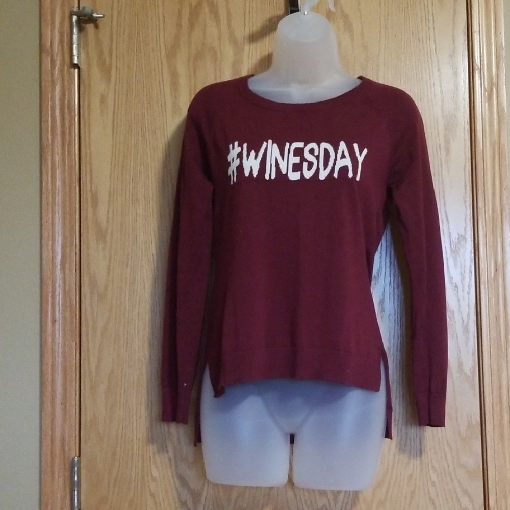 Rue21 Maroon #Winesday Sweater